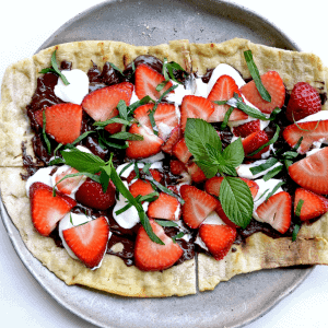 Chocolate Strawberry Mint Pizza Web 300x300 - Chocolate Strawberry Mint Dessert Pizza