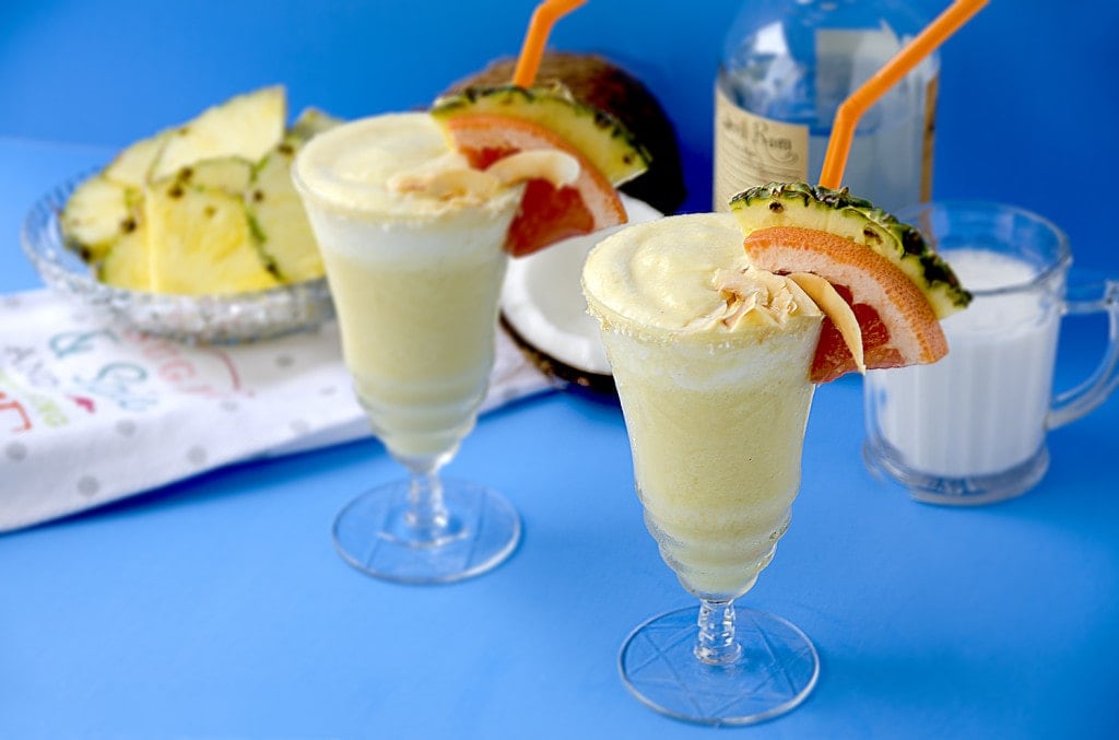 Pina Coladas from Scratch - Vintage Kitty
