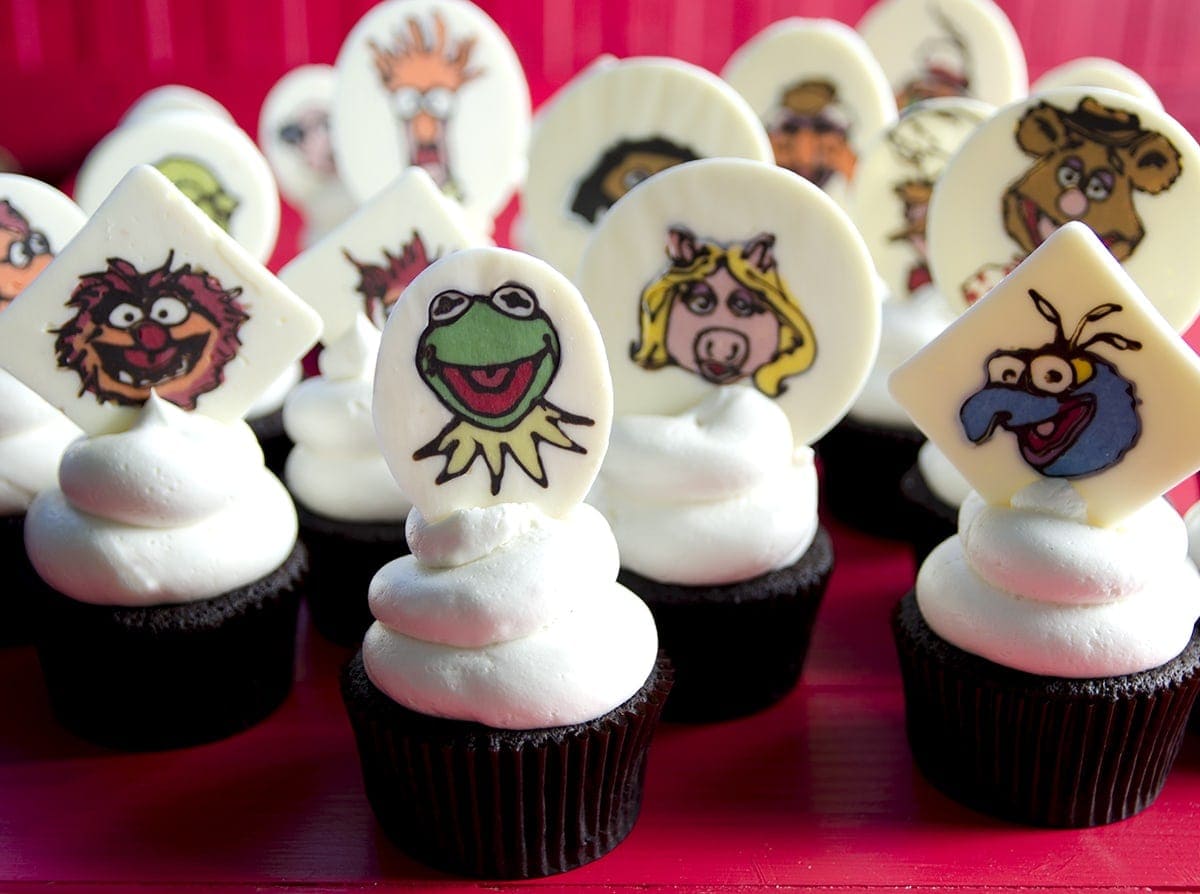 Kermit the Gang Web - Muppets Cupcakes <br/>& Easy Vanilla Buttercream