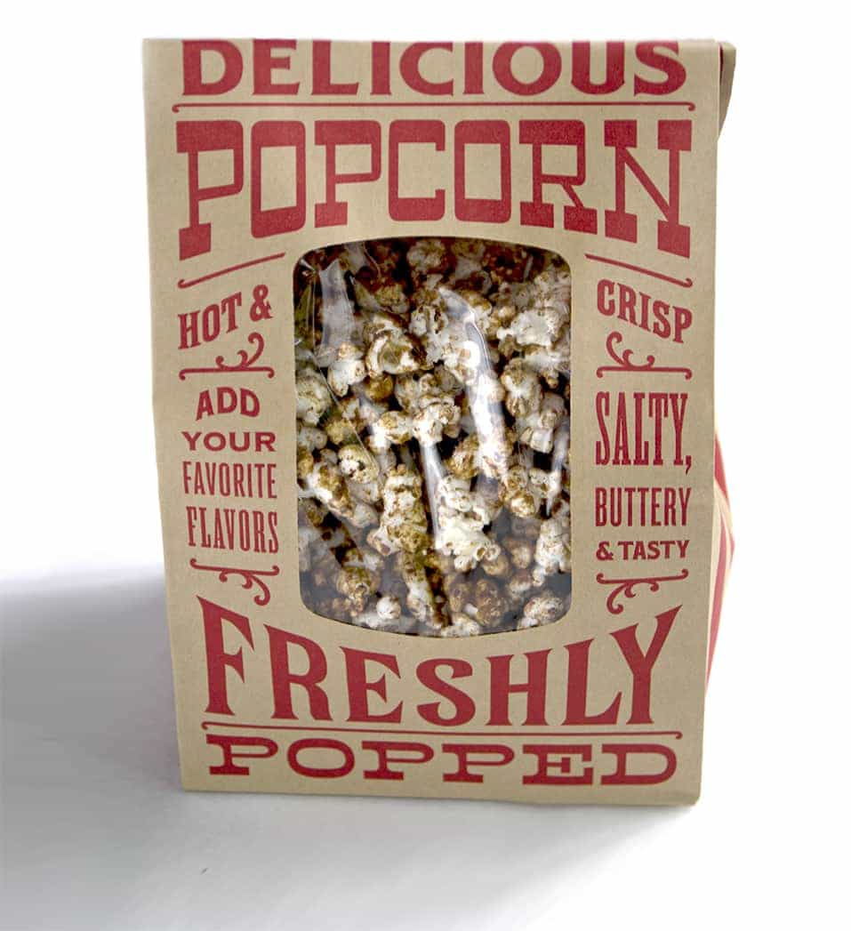 Popcorn Bag Cropped - Mexican Spiced Hot Chocolate Popcorn