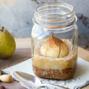 Nutty Pear Crumble in Jar 2 Web 300x300 - Nutty Pear Crumble- Vegan and Gluten Free