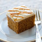 Piece of Pumpkin Beer Cake 150x150 - Buttermilk Sweet Potato Pie