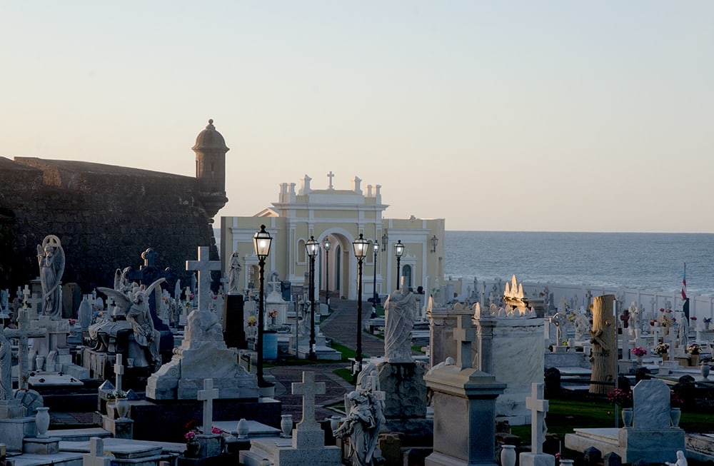 Cementario Santa Maria Magdalena de Pazzis Web - Old San Juan and Rum Old Fashioned