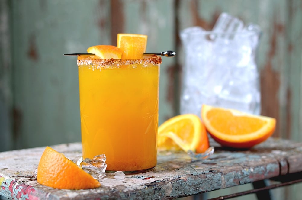 Orange Turmeric Margarita Horizontal Web - Orange Turmeric Margaritas