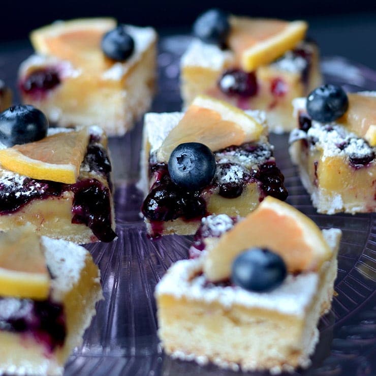 Blueberry Grapefruit Bars Square Web - Blueberry Grapefruit Bars