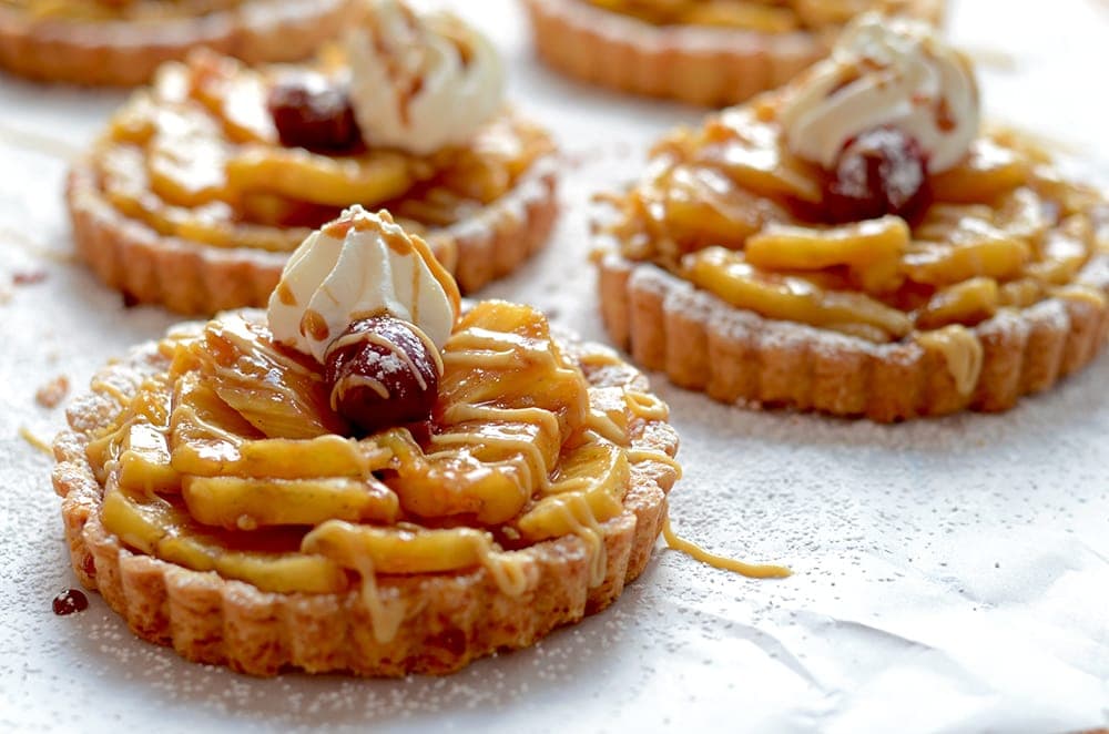 Pineapple Rum Tartlets Horizontal Web - Pineapple Rum Tartlets