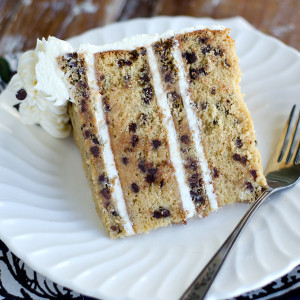 Slice of Chocolate Chip Cookie Cake Web 300x300 - Chocolate Chip Cookie Cake