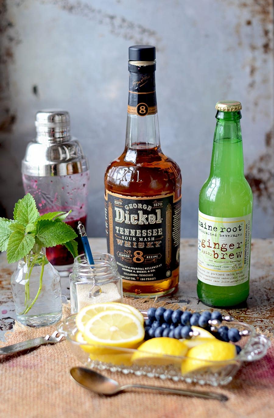 George Dickel Whisky Web - Blueberry Whiskey Buck