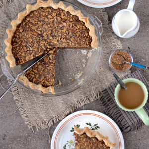 Cut Up Maple Walnut Pie Web 300x300 - Maple Walnut Pie