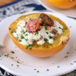 Spaghetti Squash Boat Web 150x150 - Stuffed Acorn Squash with Quinoa, Pomegranates and Walnuts