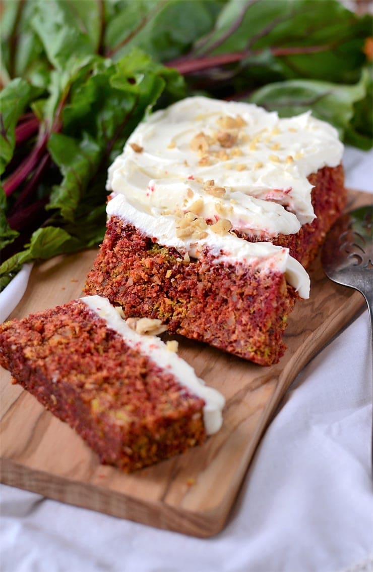 Beet Cake 5 - Rustic Beet Cake with Cream Cheese Icing