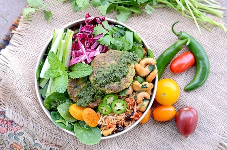 Buddha Bowl Horizontal Web - Earth Day #diydatenight