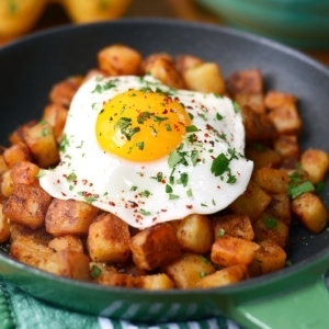 DSC 4243 Web 2 300x300 - Crispy Aleppo Pepper Breakfast Potatoes with Sunny Side Up Eggs
