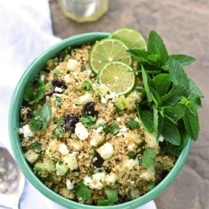 Quinoa Salad 0185 Web 300x300 - Rice Cooker Quinoa Salad with Feta and Dried Cherries
