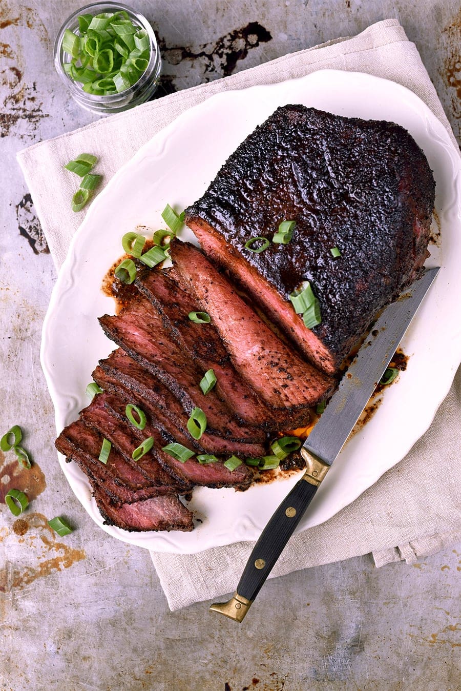 London Broil 4131 Web - Coffee Rubbed London Broil Recipe