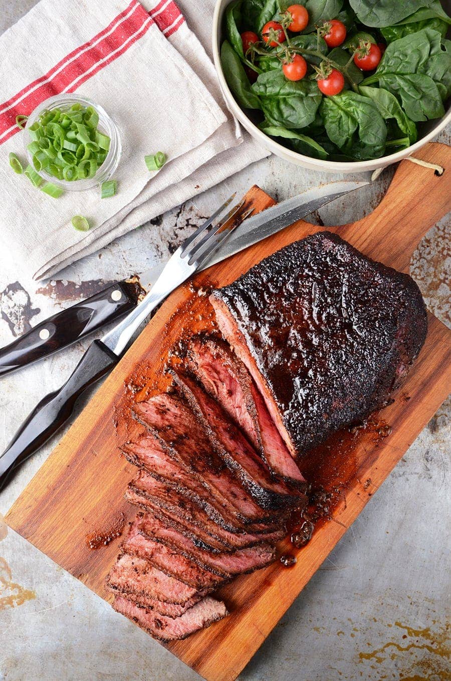 One Skillet Coffee-Rubbed Steak and Potatoes Dinner