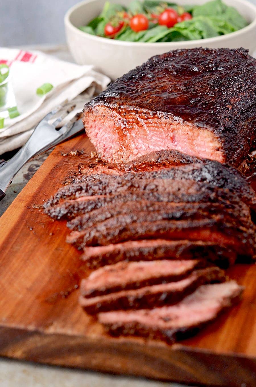 London Broil 4602 Web - Coffee Rubbed London Broil Recipe