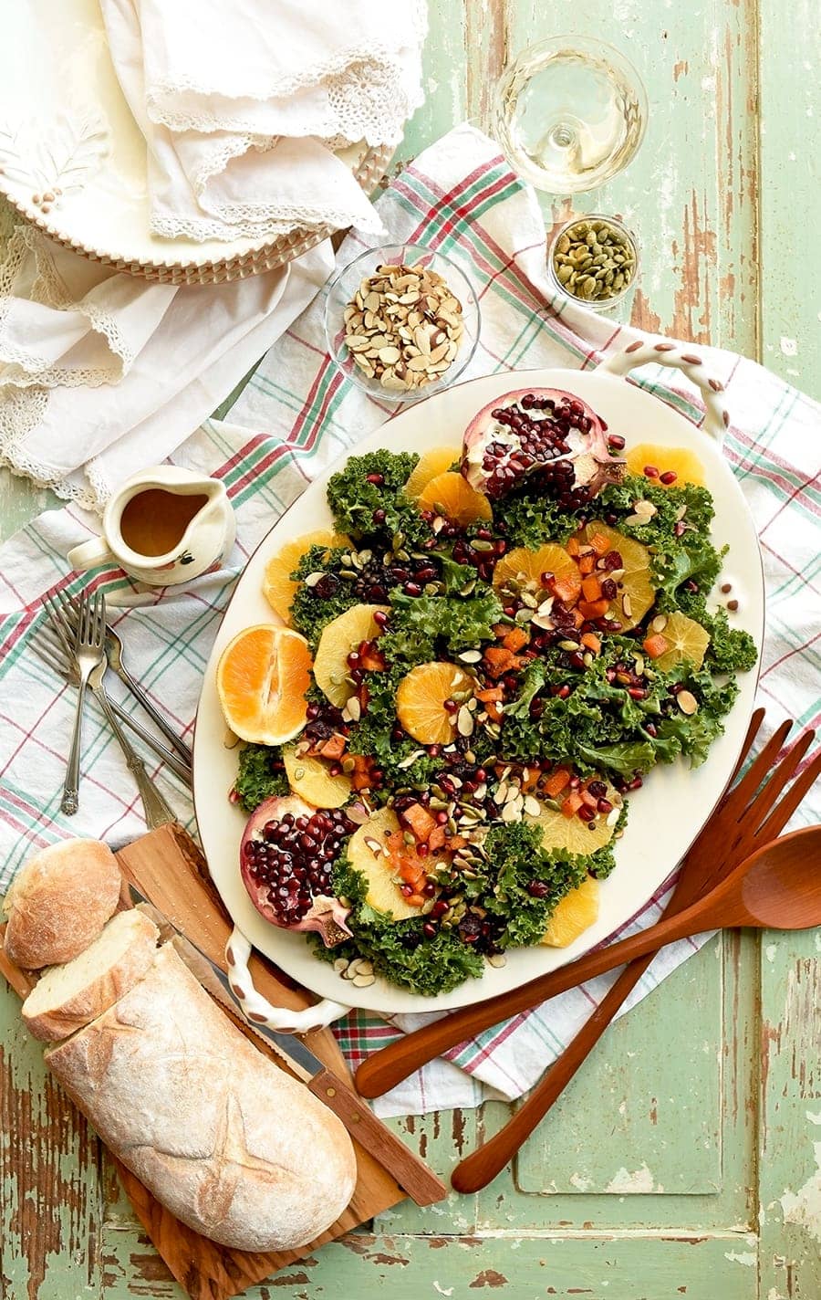 Fall Harvest Kale Salad Recipe