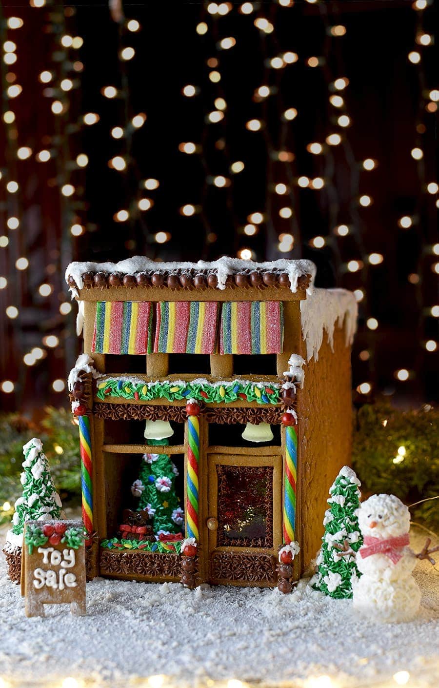 Victorian Storefront Gingerbread House