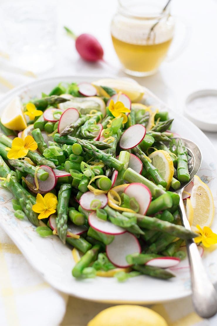 Asparagus Salad 1031 2 Web - Asparagus Salad with Lemon Vinaigrette