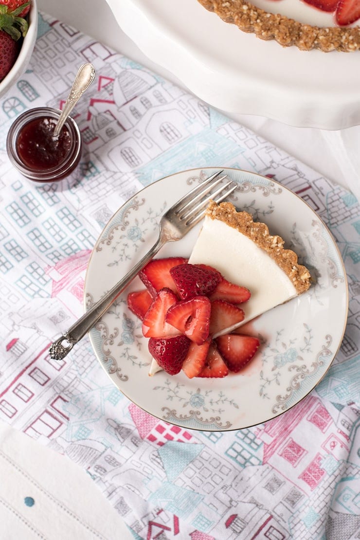 Strawberry Panna Cotta Tart 1616 Web - Strawberry Panna Cotta Tart