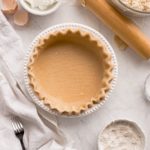 This heirloom pie crust recipe rolls out like a dream. It's flaky, tender and time tested so you know it will never fail.