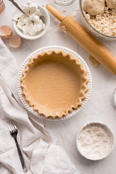 This heirloom pie crust recipe rolls out like a dream. It's flaky, tender and time tested so you know it will never fail.