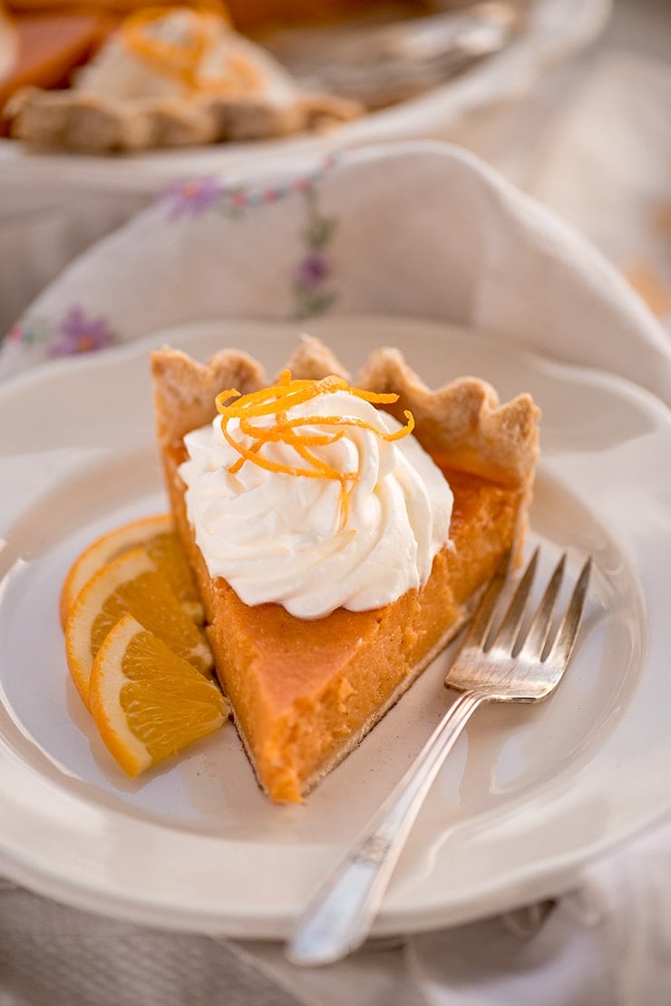 Sweet Potato Pie 6716 Web - Buttermilk Sweet Potato Pie