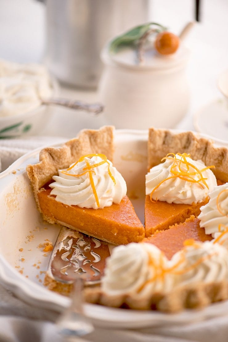 Sweet Potato Pie 6737 Web - Buttermilk Sweet Potato Pie