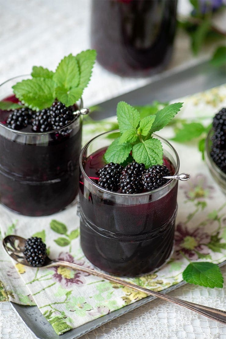 Blackberry Sangria 0037 Web - Easy Blackberry Sangria- Make a pitcher or a single glass!