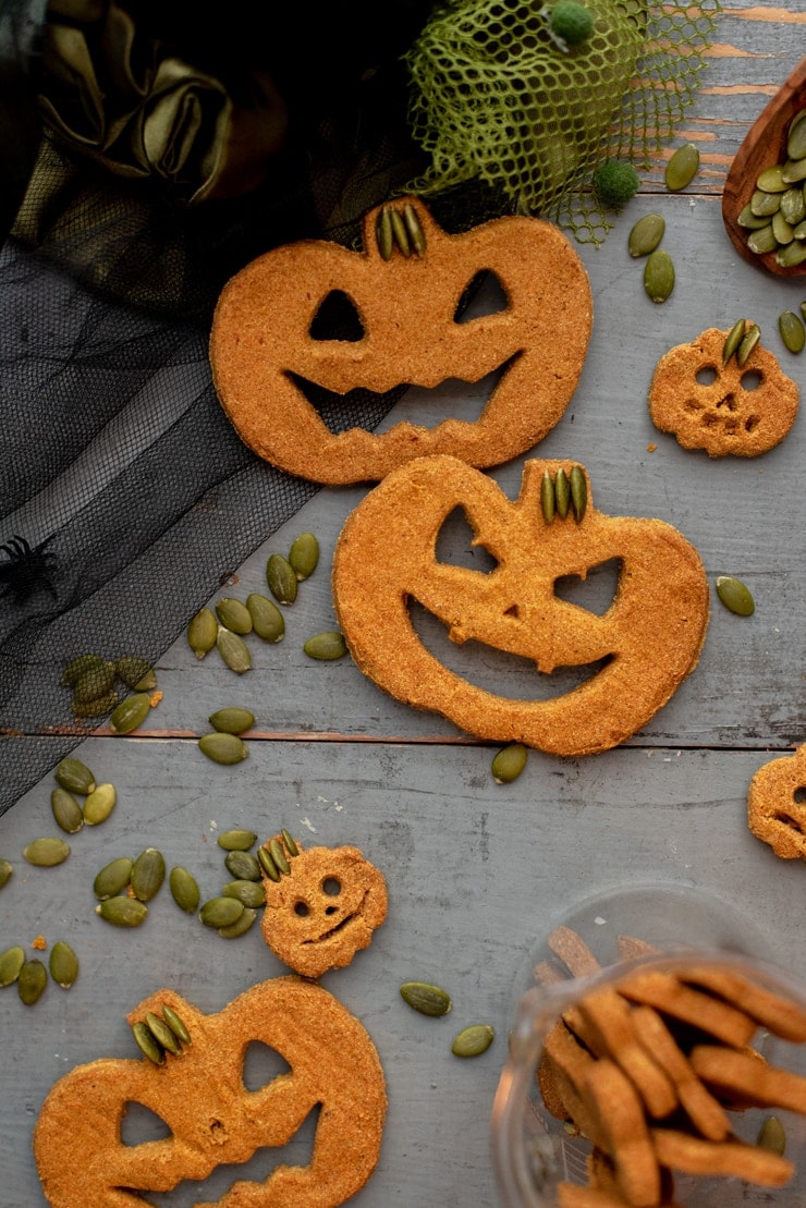 Pumpkin Spice Dog Treats Gluten Free