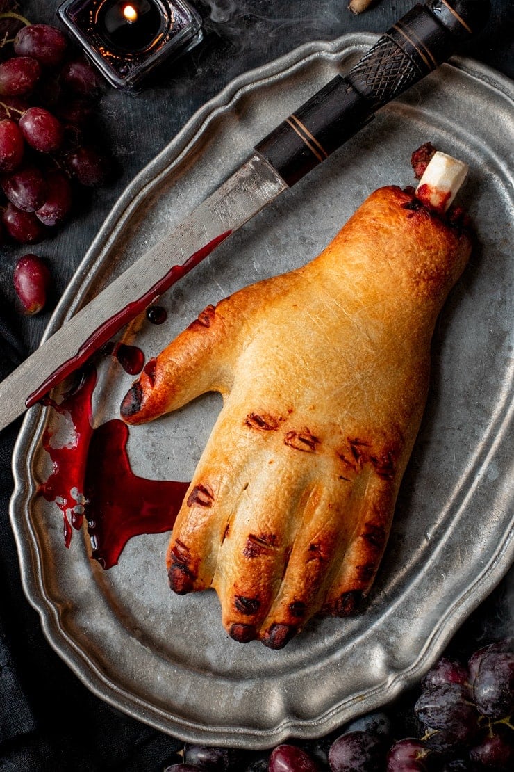 Sloppy Joes Hand Pies 1661 Cropped - Ghoulishly Good! Halloween Party Recipes and Ideas