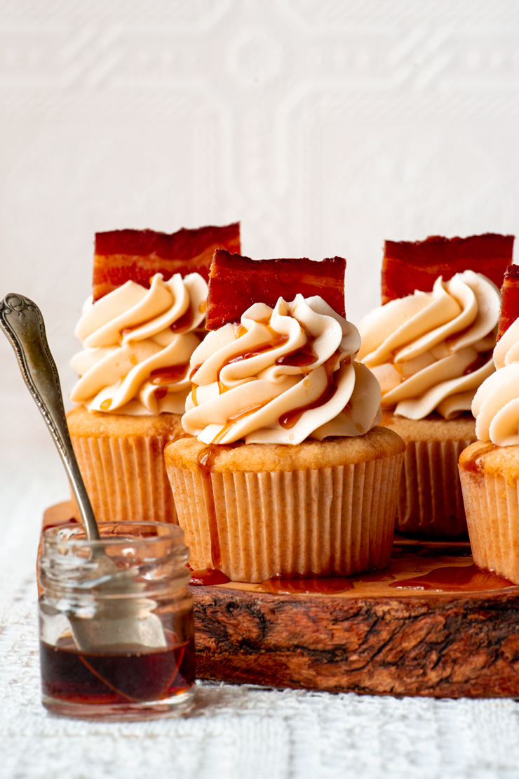DSC 1001 2 Web - Maple Bacon Cupcakes