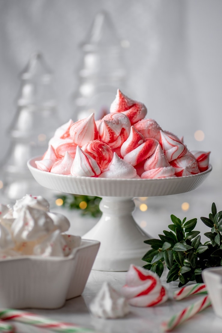 Peppermint Meringues 2477 Web - Peppermint Meringues- Vegan Aqufaba Recipe