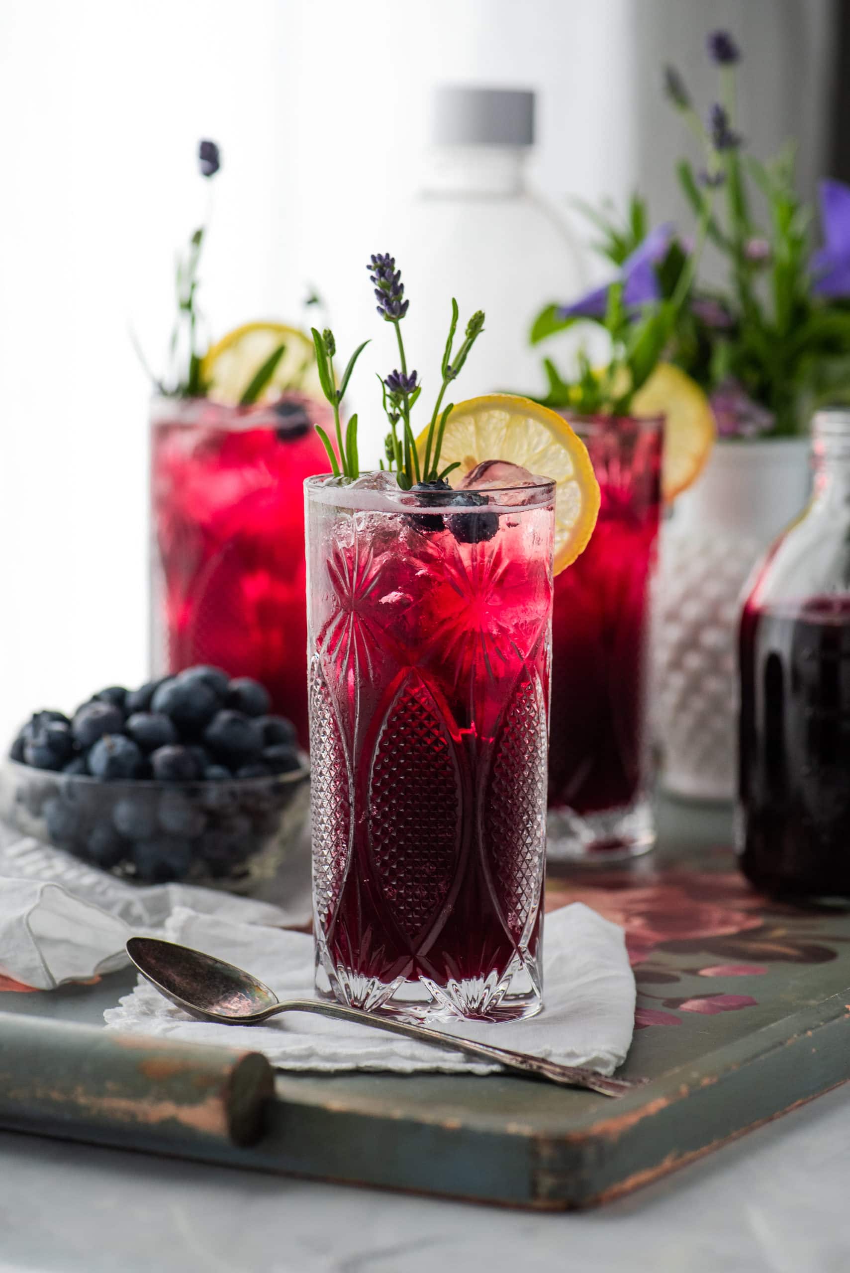 Blueberry Lavender Soda 6905 scaled - The Best Homemade Berry Iced Tea