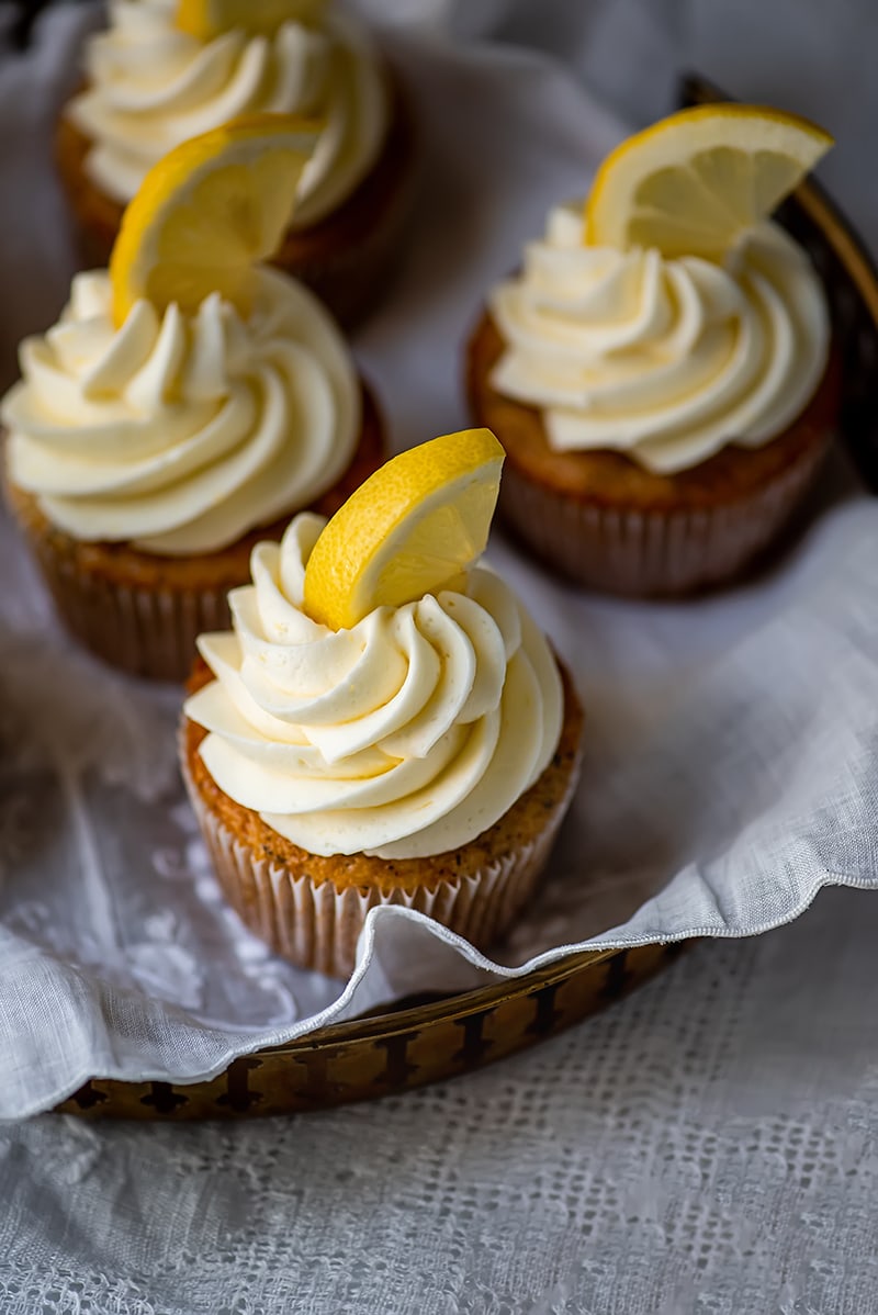 Earl Grey Cupcakes 5412 800px - Earl Grey Cupcakes with Lemon Buttercream