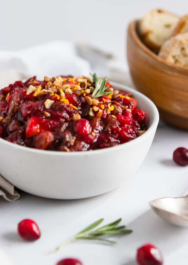 Simple Balsamic Cranberry Chutney Recipe 6 - Mouthwatering Thanksgiving Menu Ideas